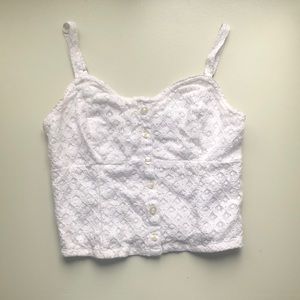 Hollister Lace Crop Top